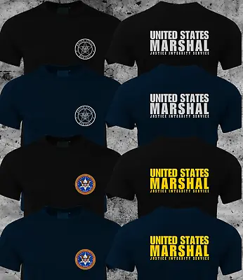 New Police United States US Marshal Military Special Force T-shirt • $22.95