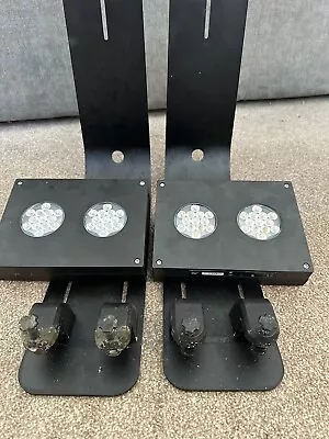 2 X Ai Hydra 26 HD LED Light Marine Aquarium With Brackets Included • £201.23