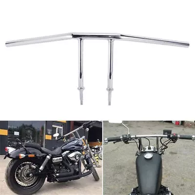 $119.99 • Buy Chrome 1  T Bar Handlebar For Yamaha V-Star XVS 650 1100 1300 Custom Silverado