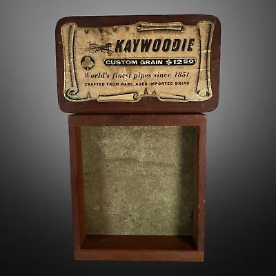 Vintage Kaywoodie Pipe Wood Advertising Display 12 X 14” • $69