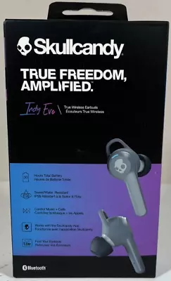 Skullcandy Indy Evo True Wireless In-Ear Earbud - Chill Grey NEW • $34.99