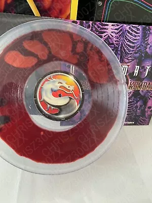 Ultimate Mortal Kombat 3 Blood Filled Vinyl Record Soundtrack LP Liquid VGM MK3 • $584.98