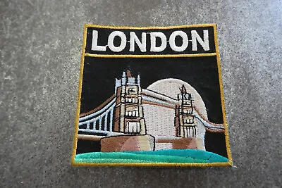 London Woven Cloth Patch Badge (L83S) • £4.49