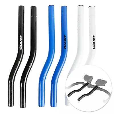 $53.68 • Buy Giant Connect SL S-Type Carbon Aero Bar Extensions 22.2mm - Black, Blue, White