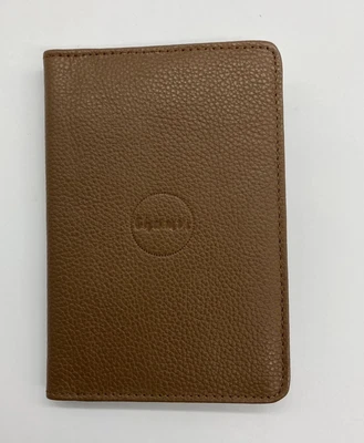 $49 • Buy Men Genuine Leather Travel Wallet Ticket Card Passport Case Holder-Au