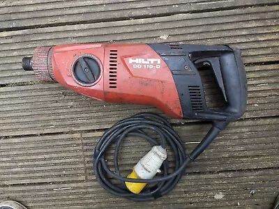 £120 • Buy HILTI DD110-D DIAMOND CORE DRILL DIAMOND DRILLING 110v SPARES OR REPAIRS