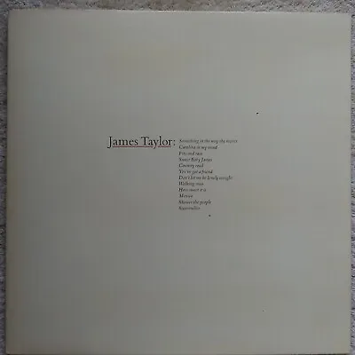 James Taylor - Greatest Hits - Gold Disc Press - 1976 BSK 3113 • $10