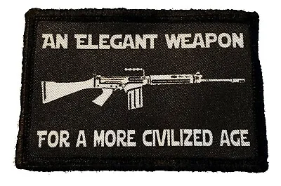 FN FAL Elegant Weapon Morale Patch Military Tactical Army Rhodesia Selous  • $8.99