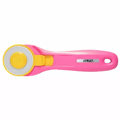 OLFA 45mm Pink Rotary Cutter Trimmer - Quick Change Quilting Fabric RTY-2CPIK • £13.29