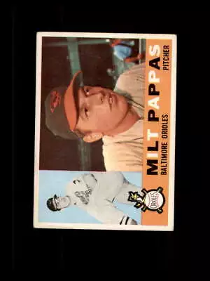 1960 Topps Baseball #012 Milt Pappas STARX 2.5 G/VG  (LS809204) • $1.99