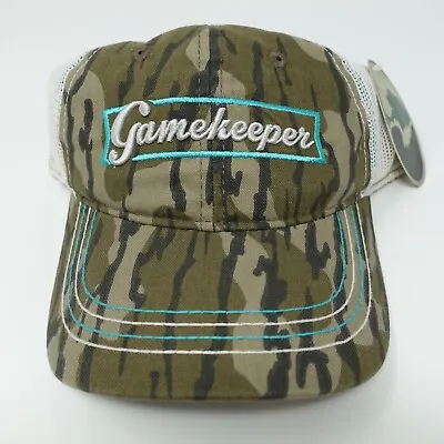 Mossy Oak Camouflage Hat Cap Ladies OSFM Gamekeeper Mesh Adjustable Snapback • £8.32