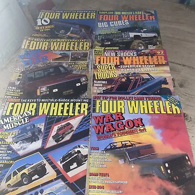 Four Wheeler Magazine Lot Of 6 Vintage 1986 1996 & 2000 • $18