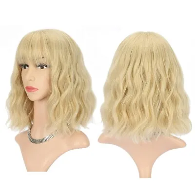 £15.99 • Buy Women Long Hair Wig Straight Curly Wavy Anime Cosplay Fancy Party Full Wigs UK