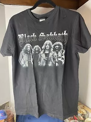 Black Sabbath Winterland Short Sleeve T Shirt Tee Medium Black Vintage READ • $28.95