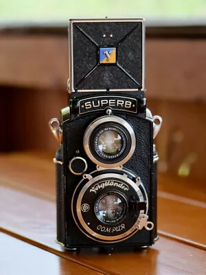 Voigtländer Superb TLR Camera Heliar Maintained Condition • £332.31