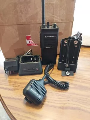 Motorola Radius P-100 Hand Held Amateur Radio Transceiver • $65