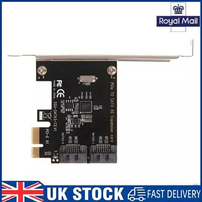 Pci-e To SATA 3.0 Internal 6Gbps Ports Disk Expansion Card • £31.79