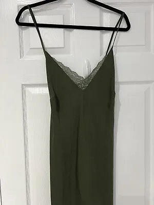 Marks And Spencer Khaki Slip Nighty • £7.45