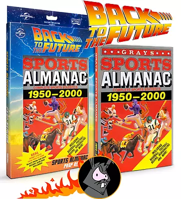 Back To The Future Grays Sports Almanac Prop Replica - Doctor Collector • $55.26