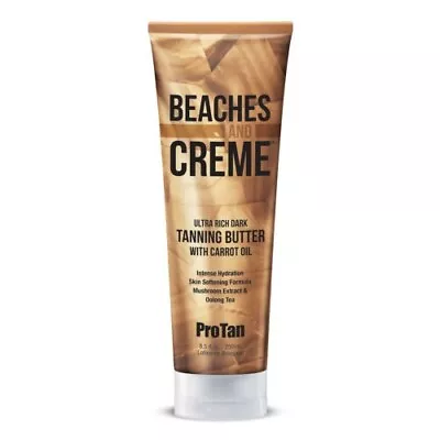 £15.45 • Buy Pro Tan Beaches & Creme Sunbed Dark Tanning Butter🧈 & Carrot🥕 Oil Lotion Cream