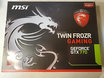 MSi Graphics Card Twin Frozr GTX 770 OC Edition  Brand New In Box • $330