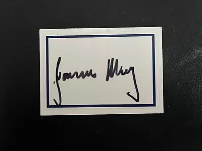James May - Former Presenter Of Top Gear - Signed Book Plate • £2.99