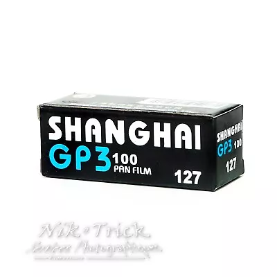 Shanghai GP3 100asa 127 Roll Film ~ Baby Rollei & Yashica 44 Etc  ~ NEW PRODUCT! • £14.20