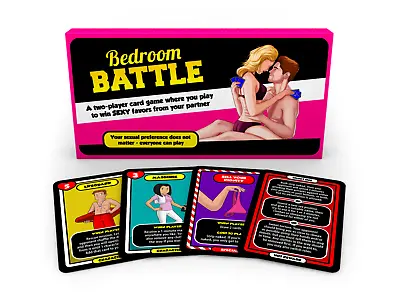 Bedroom Battle Game | Award Winning Sex Card Game For All Adult Couples  • £14.24