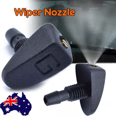 $7.99 • Buy 2 PCS Car Universal Front Windscreen Wiper Nozzle Jet Washer Nozzle Sprinkler