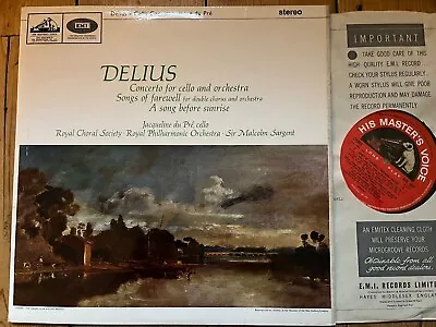 ASD 644 Delius Cello Concerto Jacqueline Du Pre S/C • £60