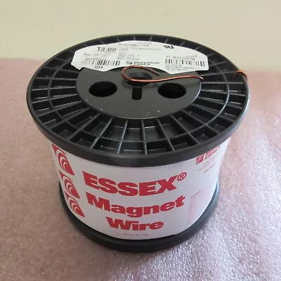 ESSEX C252XX00130001A ENAMELED COPPER MAGNET WIRE 13 AWG 9.9 Lbs. • $125