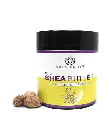 Premium Shea Butter – Grade A (500g)100% Raw Handmade Natural Unrefined - Ghana • £10.50