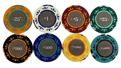 400 Stealth Casino Royale Smooth 14 Gram Clay Poker Chips Select Denominations • $129.99