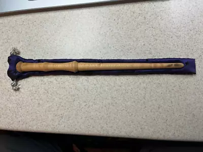 12  Hand Turned 1st Year Solid Oak Wood Harry Potter Magic Wand W/ Free Bag • $16.99