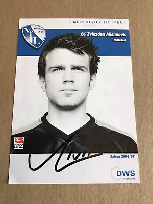 Zvjezdan Misimovic Bosnia Herzegovina 🇧🇦 VfL Bochum Hand Signed 4x6 • $19.99