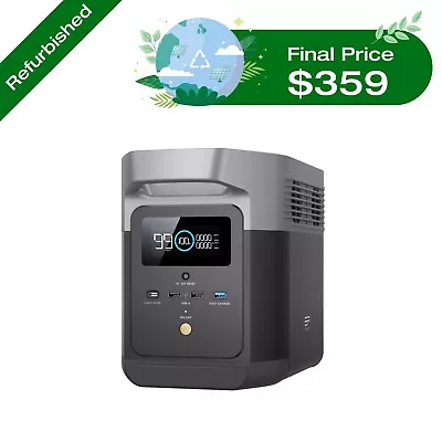 EcoFlow DELTA Mini Portable Power Station 882Wh Generator Certified Refurbished • $422