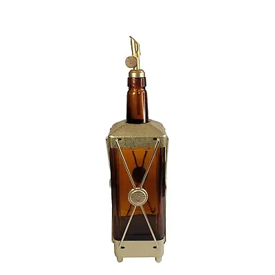 Swiss  Harmony Musical Decanter How Dry I Am Wind Up Music Box Liquor Bottle  • $26.99