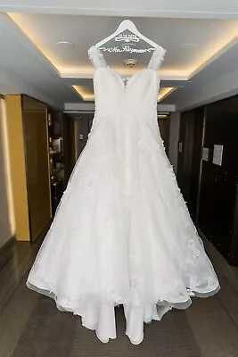 Martina Liana 999 Bridal Dress Size 16 Altered • $1750