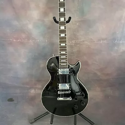 Customized Black Electric Guitar Chrome Plated Hardware Rapid Delivery In Stock • $249.99