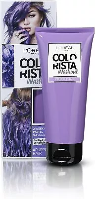 L'Oreal Paris Colorista Wash Out Neon Semi-Permanent Hair Dye All Shades Uk Ship • £12.99