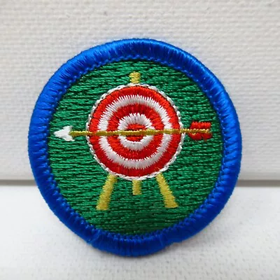 Archery - Arrow & Target - Shooting - Merit Badge - Iron On Patch - Caravan • $4.95