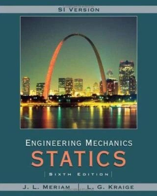 £4.88 • Buy Meriam Engineering Mechanics: Statics SI Version
