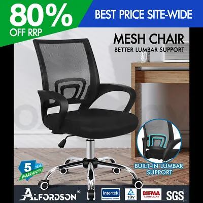 $65.95 • Buy ALFORDSON Office Chair Mesh Executive Seat Gaming Computer Racing Work