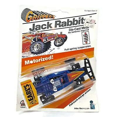 New SEALED 1986 Grippers JACK RABBITS Earl’s Performance Diecast Motorized • $9.99