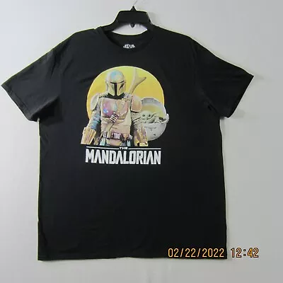 The Mandalorian Shirt Mens Extra Large Black Star Wars FifthSun Outdoor Casual • $7.50