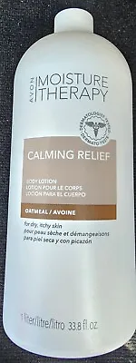 Moisture Therapy Bonus-Size Calming Relief Body Lotion 33.8 Fl Oz SEALED  • $26.99