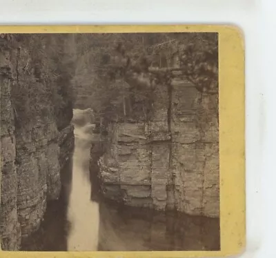 Near Lower End Of Chasm Au Sable New York JC Moulton Stereoview • $9.99