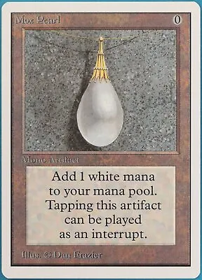 Mox Pearl Unlimited NM (Reserved List Power 9 MTG Magic Card) (305334) ABUGames • $5753.99