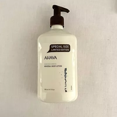 AHAVA Dead Sea Mineral Body Lotion Double-Size 17 Fl.oz New Lightweight • $34.99