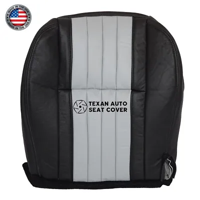 03 Ford F150 Harley Davidson Crew Cab 4DR Passenger Bottom Seat Cover Black/Gray • $106.29